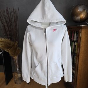 Nike Women's White Hoodie